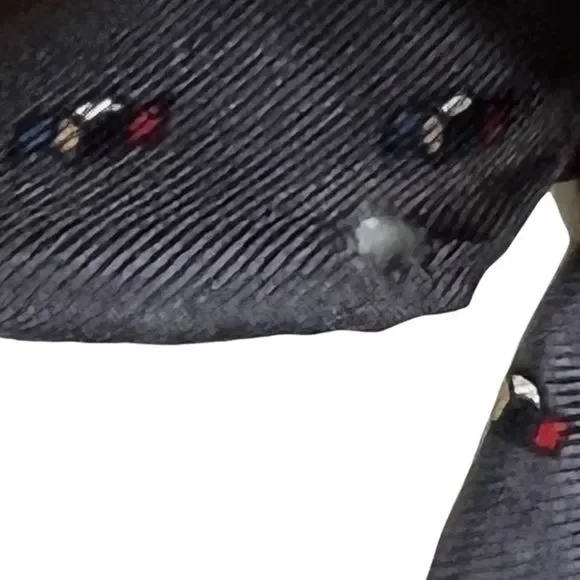 Christian Dior Steel Blue Geometric 3D Shapes Silk Tie - Picture 7 of 7